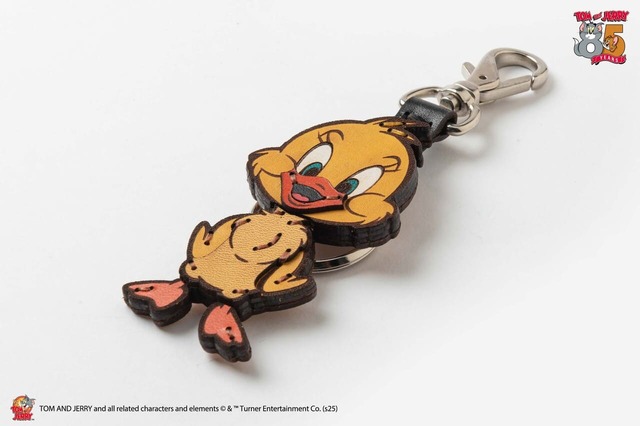 【トムとジェリー×OJAGA DESIGN】「OJAGA DESIGN トムとジェリー [クアッカー] キーホルダー（全身）」￥5,830