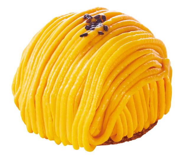 「安納芋のモンブラン」＜価格：520円～580円＞【【コメダのお月見祭】「お月見フルムーンバーガー」がリニューアル登場！ねっとり安納芋スイーツも見逃せない！】