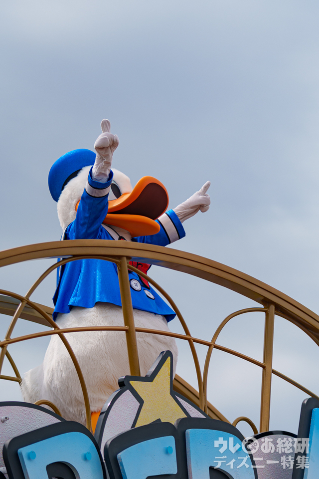 「クワッキーセレブレーション★ドナルド・ザ・レジェンド!」の模様:「ディズニー・パルパルーザ」第2弾「ドナルドのクワッキー・ダックシティ」(撮影:YOSHI)