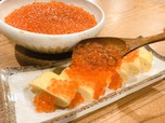 いくらを乗せた贅沢な「味変」