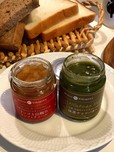 りんごと山椒のコンフィチュール756円抹茶ナッツバター972円