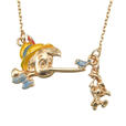ピノキオ＆ジミニー・クリケット ネックレス Pinocchio Story Collection 2,500円