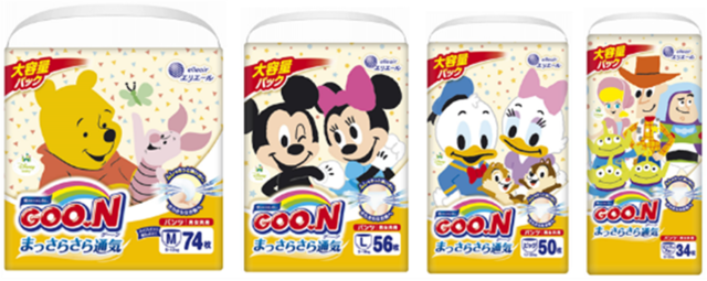 「グ～ン　まっさらさら通気パンツタイプ」ディズニーデザイン