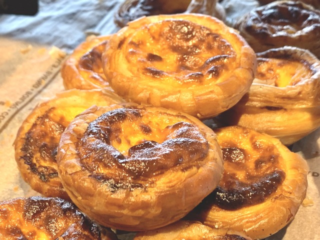 横濱エッグタルトのタルト生地はポルトガルスタイル