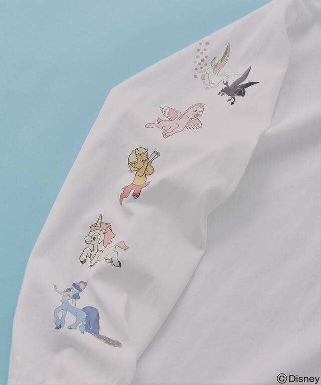 DISNEY FANTASIA/SLEEVE PRINT TOP　¥8,910