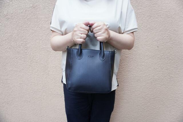 【KBF（ケービーエフ）2way ショルダーバッグ】ハンドバッグとしても使える