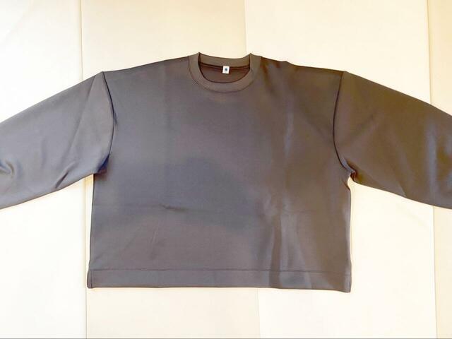 【GLOBAL WORK  上品スウェットセットアップ】トップスとスカートを別々に着ることも可能です