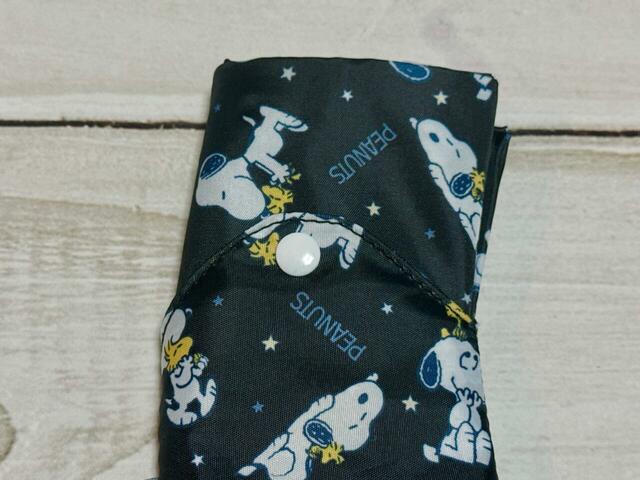 折りたたんだバッグをポーチに収納できる仕様