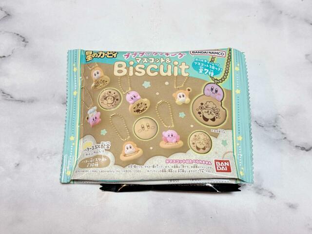 「星のカービィ プププ☆クッキング マスコット＆ビスケット」税込385円