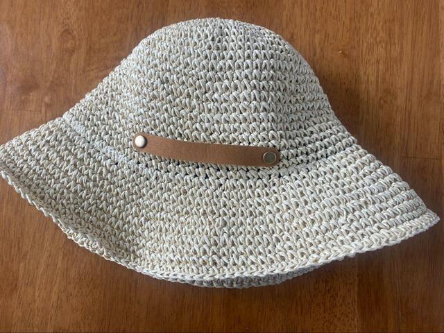 【studio CLIP 畳めるペーパーハット】カラーはグレージュ、ブラック、ベージュ、ネイビーの4展開