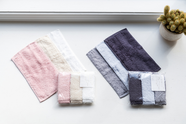 マシュマロ ハーフハンカチ3枚セット