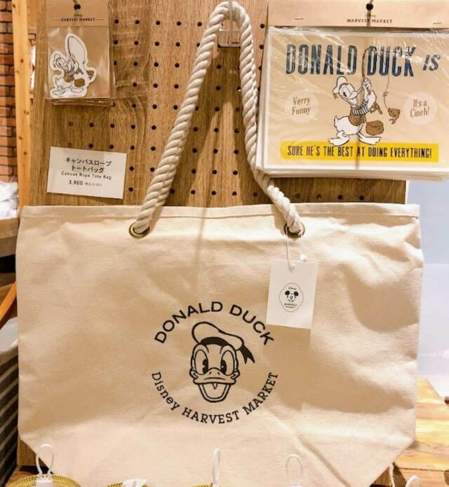 「キャンバスロープトートバッグ」3,800円(税込4,180円)