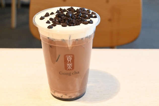 「サクほろっ！クッキー＆クリーム ショコラ ミルクティー（ICED）Mサイズ」