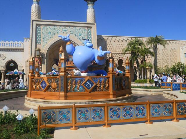 「東京ディズニーシー　25周年“スパークリング・ジュビリー”」デコレーション