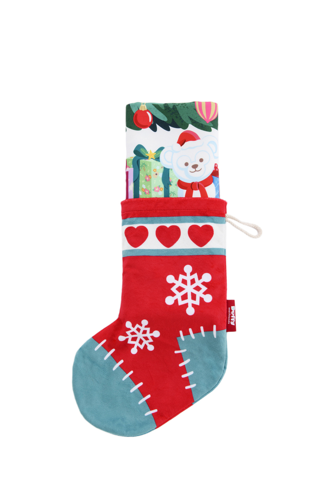 「クリスマスを楽しむグッズ」タペストリー