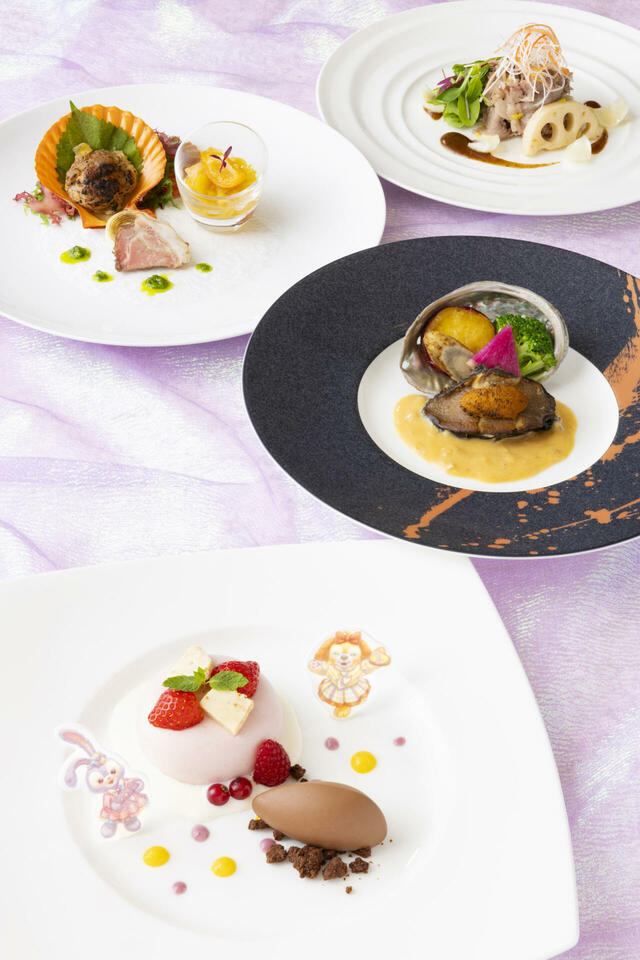 シルクロードガーデン “ダッフィー&フレンズのハートフェルト・レターズ・オブ・フレンドシップ” ディナーコース