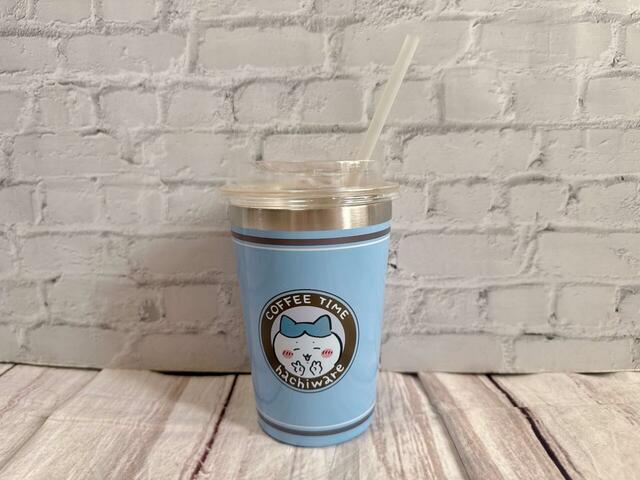 サイズは（約）高さ12.3cm×飲み口直径8.5cm。コンビニのカップコーヒーがシンデレラフィット！