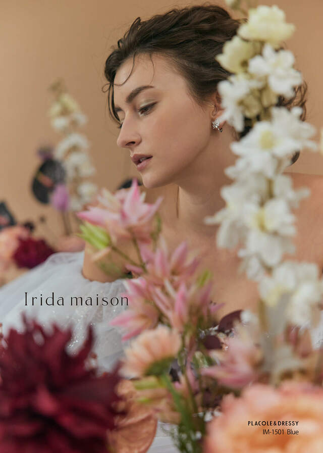 KURAUDIA × PLACOLE & DRESSY（クラウディア×プラコレ）新作ウェディングドレス｜IM-1501_Blue