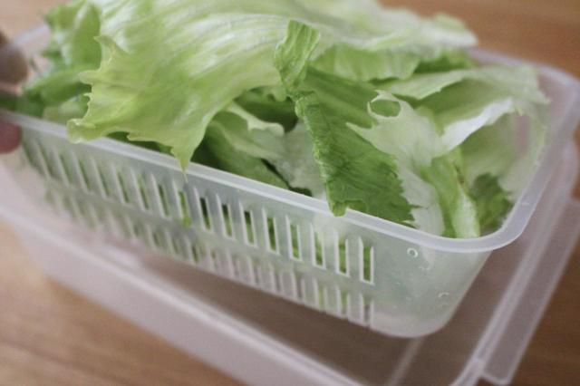 【ダイソー】ザル付容器 ／100円