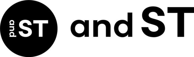 株式会社アンドエスティの印象的なロゴデザイン