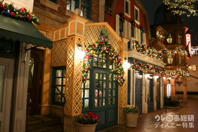 クリスマスの上海ディズニーランド