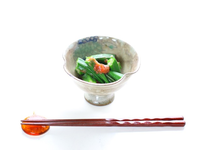 「あと一品なにかほしいとき」のおすすめ「オクラの梅干し出汁和え」