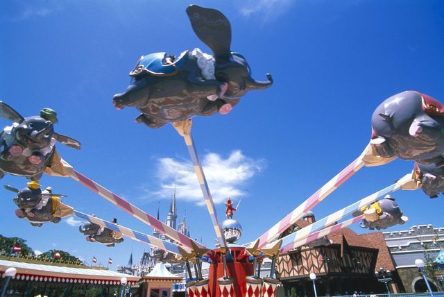 空飛ぶダンボ｜座高が高ければ楽しめるアトラクション｜東京ディズニーランド
