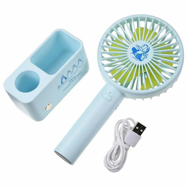 ハンディファン付きペンスタンド