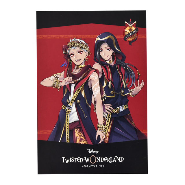 ポストカード（スカラビア寮）100円