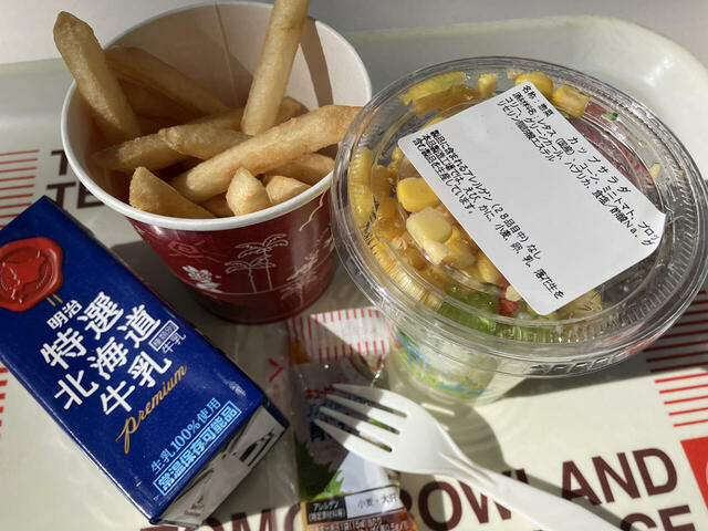 じゃーん！　これがディズニー400円以下グルメだ！