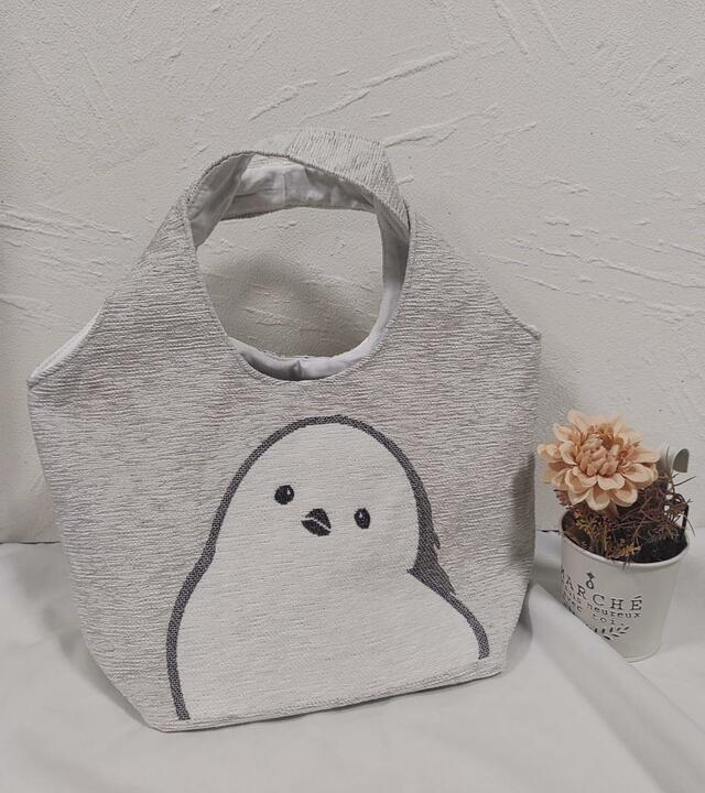 インテリアにもおすすめ【ニトリデコホーム商品】トートバッグ（シマエナガ）