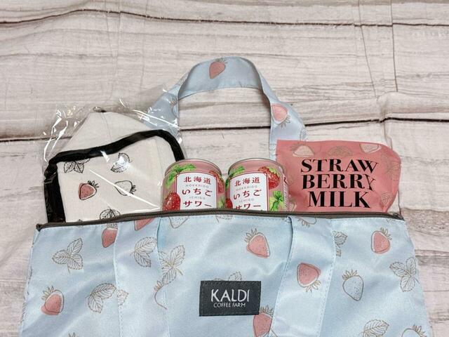【カルディ いちごバッグ】2026年3月6日（金）発売！