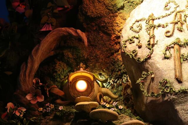 フェアリー・ティンカーベルのビジーバギーの入口　リンリンと音も聞こえます