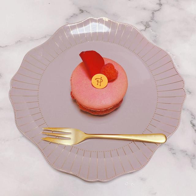 【Francfranc（フランフラン）】ラフィネ プレート M ライトグレー／税込1,200円