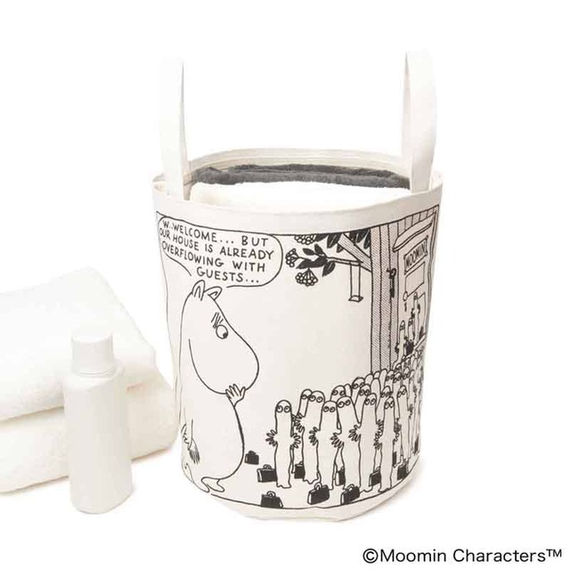 【オトナミューズ 2024年8月号増刊「ムーミン＆ニョロニョロ たっぷり収納ランドリーバッグ」】人気のバッグが形や柄をアップデートして再登場