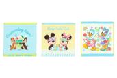 ミニタオルセット 2,600円|夏の東京ディズニーリゾート「Hello Hello SUMMER!」グッズ|販売店舗:東京ディズニーランド「グランドエンポーリアム」、東京ディズニーシー「タワー・オブ・テラー・メモラビリア」|発売日:2026年6月11日(木)