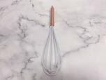 【Francfranc（フランフラン）】シリコーン 泡立て器 ホワイト×コッパー／税込800円