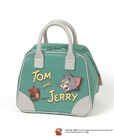 【トムとジェリー×niko and ...】「保冷バッグ」3,850円／レトロな配色とボストン型のデザインが目を引く、持つだけで気分が上がる大容量サイズの保冷バッグ