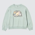 【ユニクロ×ちいかわ】「GIRLS ちいかわ スウェットシャツ」1,990円（100～160cm）