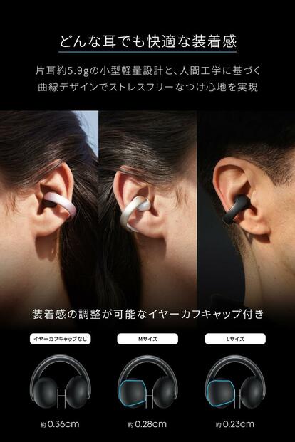 音も軽さも正統進化。Ankerの新作イヤーカフ型イヤホンが「妥協ゼロ