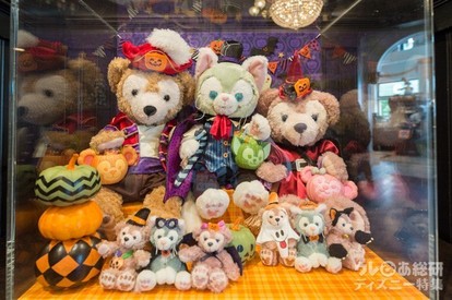 ディズニー　ハロウィン　ダッフィ　リース　マスコット　写真立て　セット ディズニー ハロウィン ダッフィ リース マスコット 写真立て セット