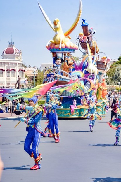 TDL】まさに “夢のようなパレード” 35周年「ドリーミング・アップ