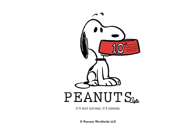 【PEANUTS Cafe】PEANUTS Cafeは2025年10月2日に10周年！