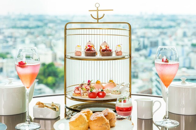 ウェスティンホテル横浜「1周年記念 ローズ・アフタヌーンティー」