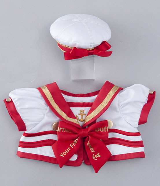 コスチュームセット（ぼうし、セーラーカラーシャツ）¥3,800／TDS「ジャーニー・ウィズ・ダッフィー」スペシャルグッズ ※2015年7月3日(金)発売