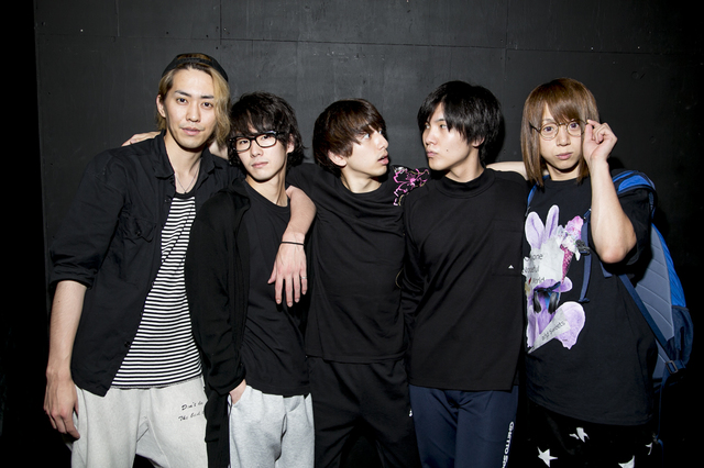 左から　田中彪、笠原彰人、土井裕斗、斎藤直紀、佐藤友咲（撮影・フクシアヤミ）