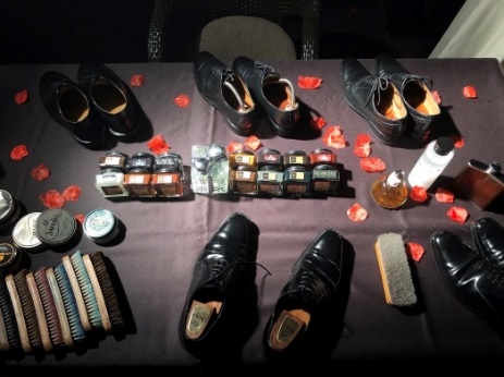 靴磨き with MOVIE