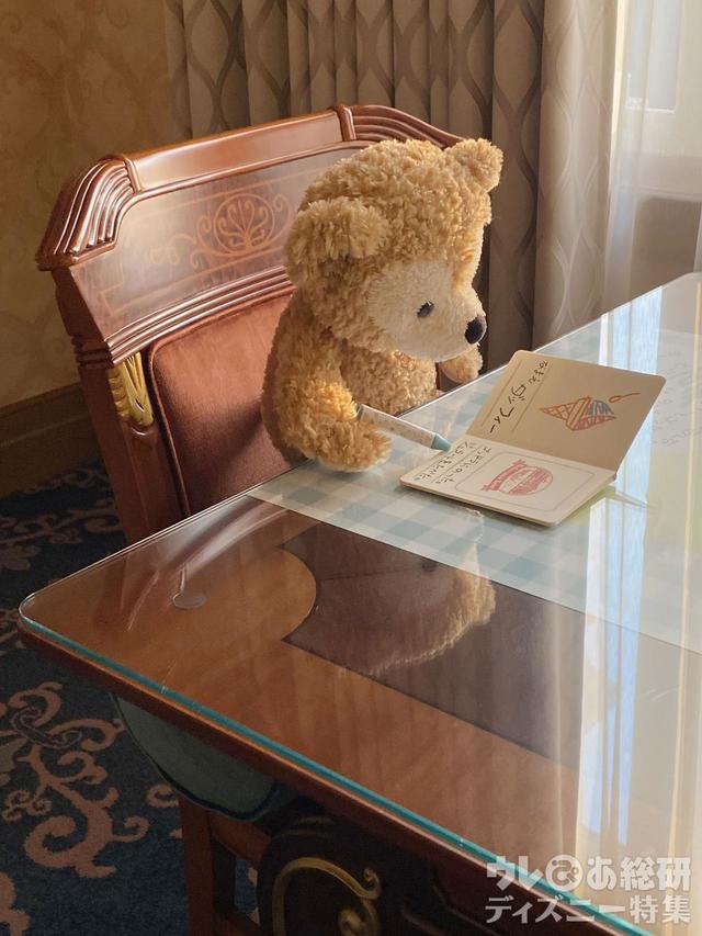 東京ディズニーシー・ホテルミラコスタ「ダッフィーのワンダフル・ヴォヤッジ」スペシャルルームでぬい撮り