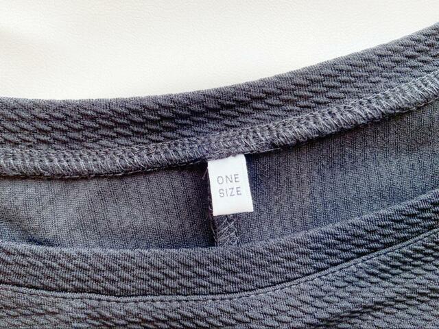 【coca エンボス加工ワンピース】身長問わず着こなせるワンサイズ展開