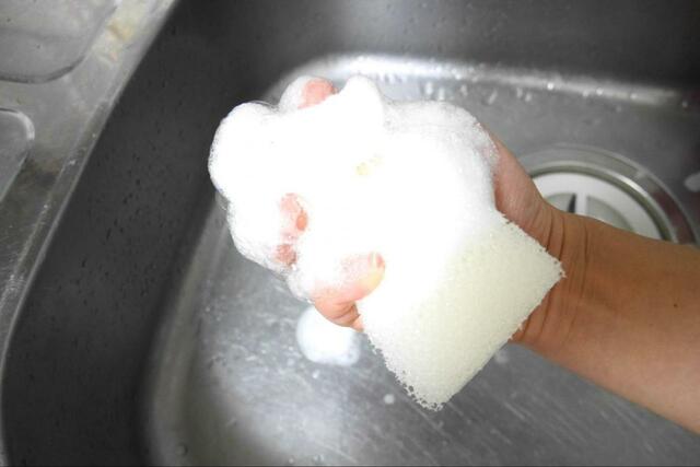 【無印良品 ウレタンフォーム三層スポンジ 3個入】食器の種類に合わせて使い分けられる